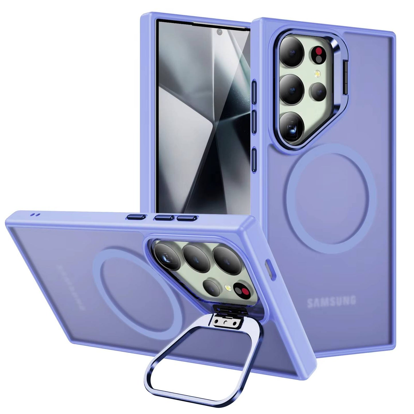 Matte Hazy Magnetic Bracket Case - Samsung