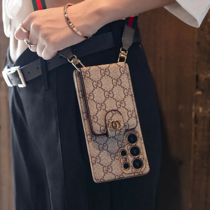 Heritage Bella Icon Wallet Strap Case - Samsung