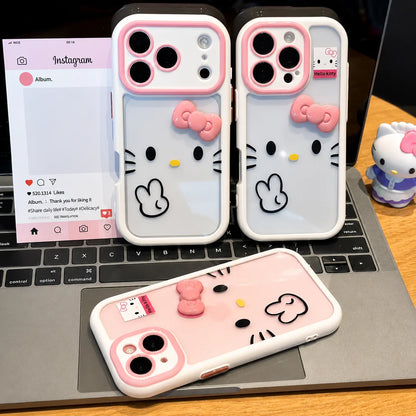 Lovely Kitty Style Bunny Peace Case