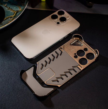 Futuristic Cyber Armor Shield Case - iPhone