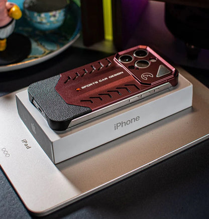 Futuristic Cyber Armor Shield Case - iPhone