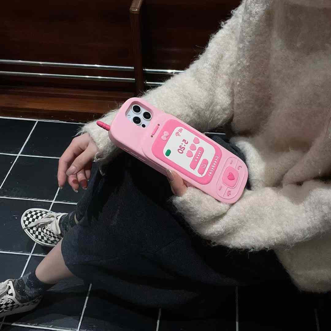 Cute 3D Slider Style Case