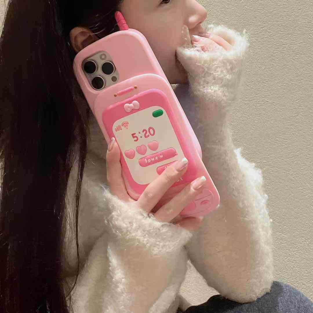 Cute 3D Slider Style Case