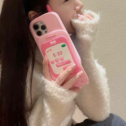 Cute 3D Slider Style Case