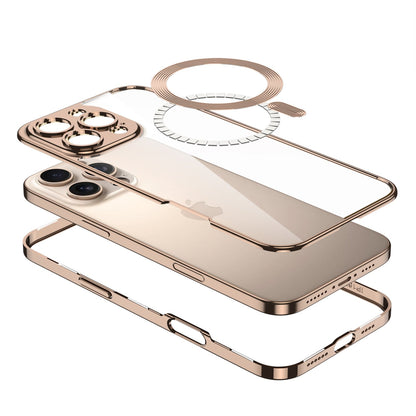 Enhanced Magnetic Transparent Frame Case - iPhone