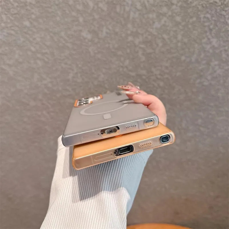 Frosted Translucent Dual Tone Lens Slim Case - Samsung