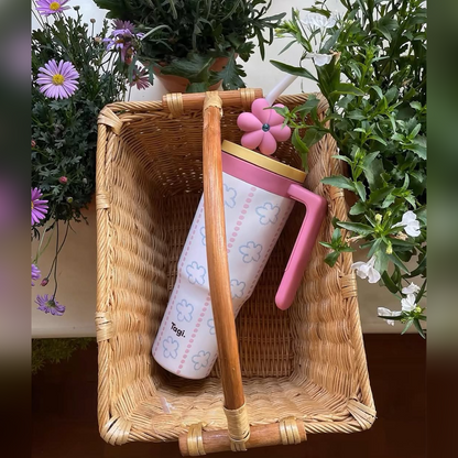 Petal Glow Stainless Steel Insulated Tumbler