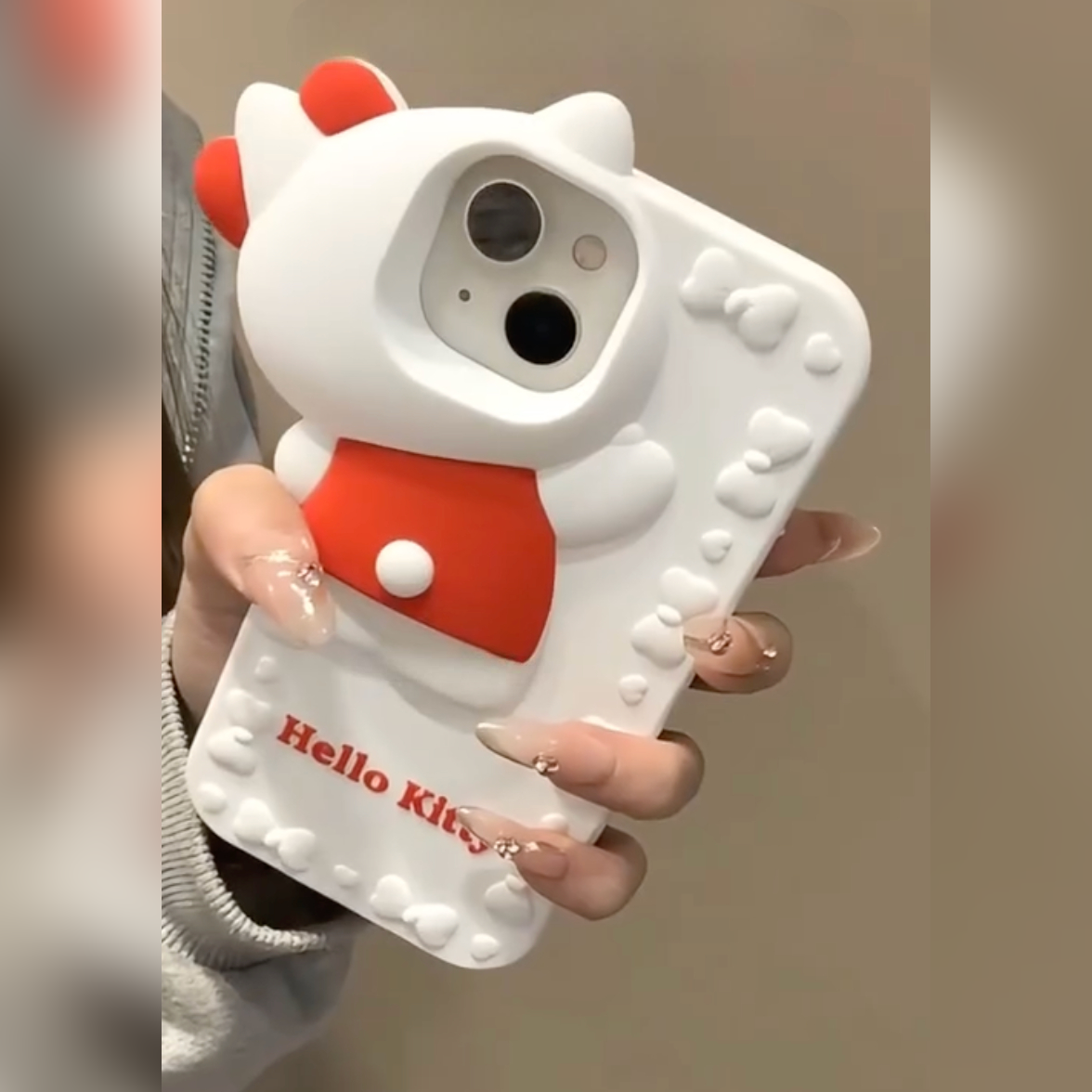 Cute Hello Kitty 3D Case
