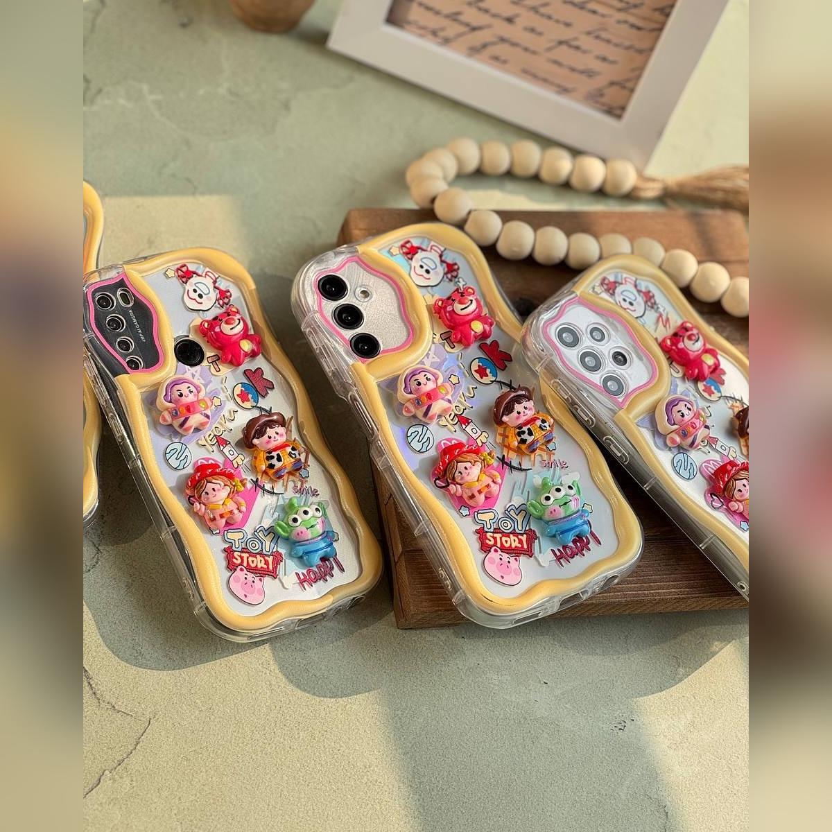 Cute 3D Toy-Themed Phone Case - Samsung