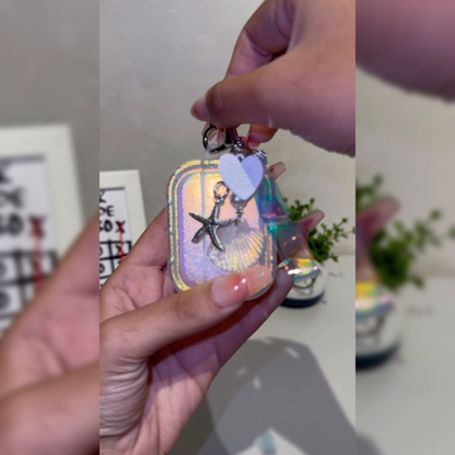 Luminous Glitter Starfish Charm Case - AirPods