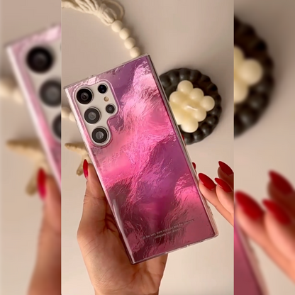 Shimmering Pink Radiance Glow Case - Samsung