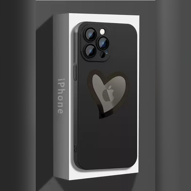 Heart Shape Logo Cut Case - iPhone