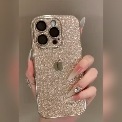 Luxurious Moonstone Glitter Case