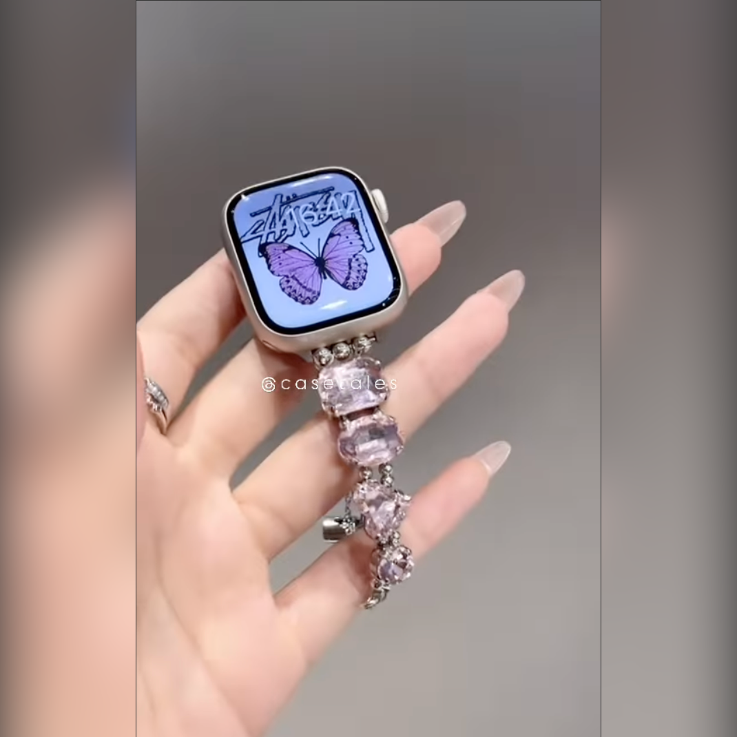 Elegant Diamond Bracelet For Apple Watch