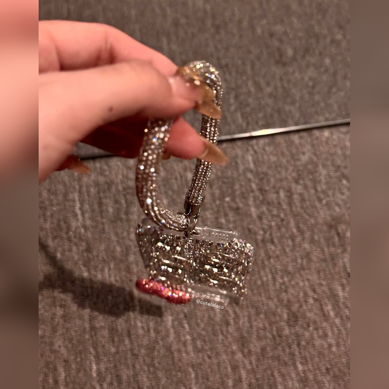 Luxe Crystal Phone Case with Glam Tassel