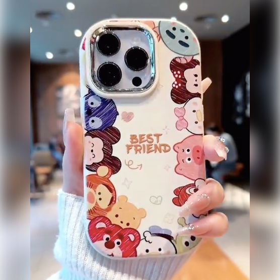 Playful Toon Prints Delight Case