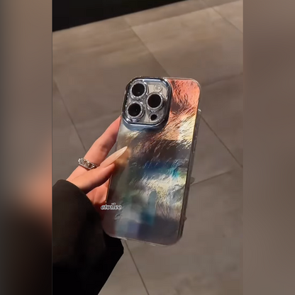 High-Gloss Metallic Mirror Case