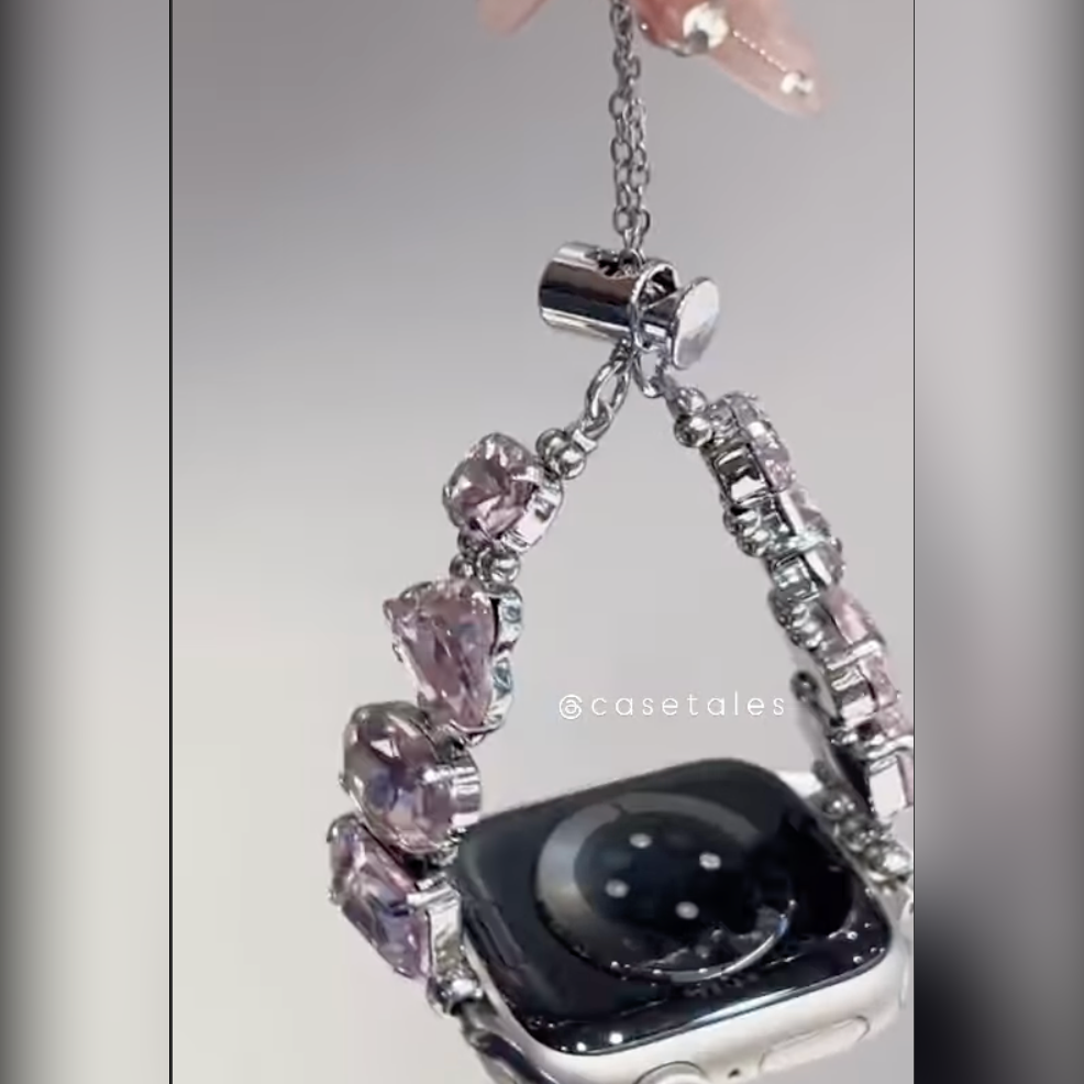 Elegant Diamond Bracelet For Apple Watch