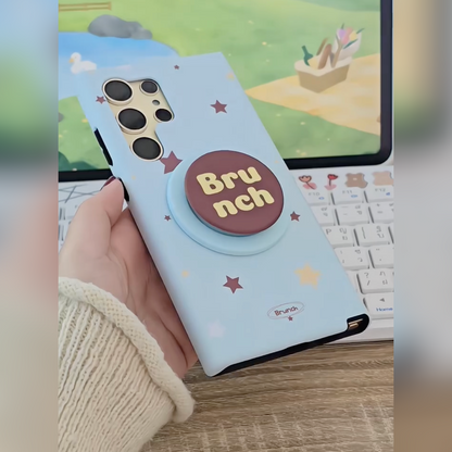 Sleek Star Case With Gripper - Samsung