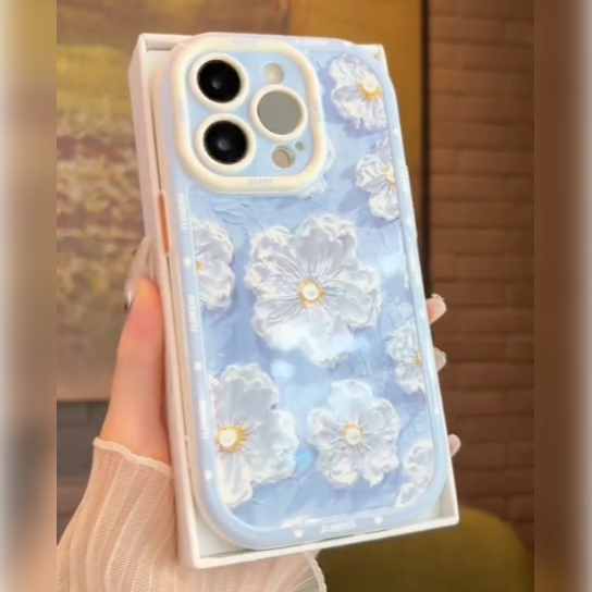 Oil Bloom Elegance Phone Case