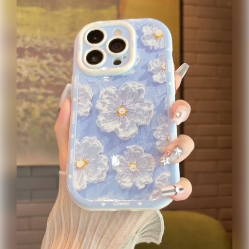 Oil Bloom Elegance Phone Case