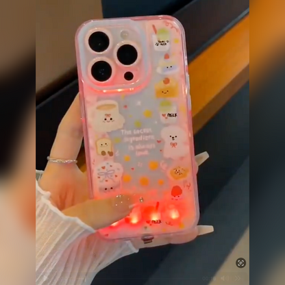 Glow Up Cute Cartoon Phone Case