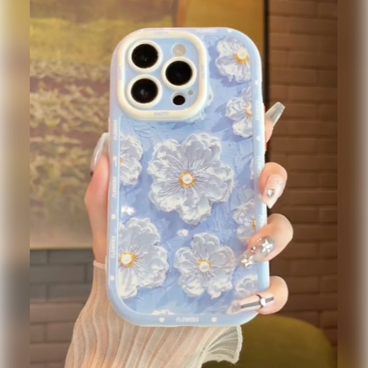 Oil Bloom Elegance Phone Case