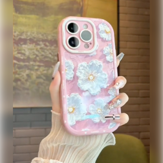 Oil Bloom Elegance Phone Case