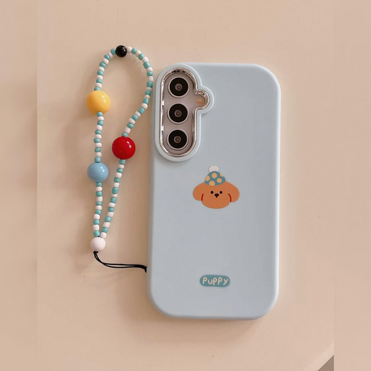 Puppy Love Snuggle Charm Case - Samsung