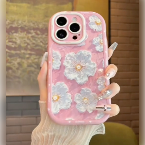 Oil Bloom Elegance Phone Case