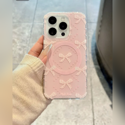 Chic Bow Design Pop Grip Case
