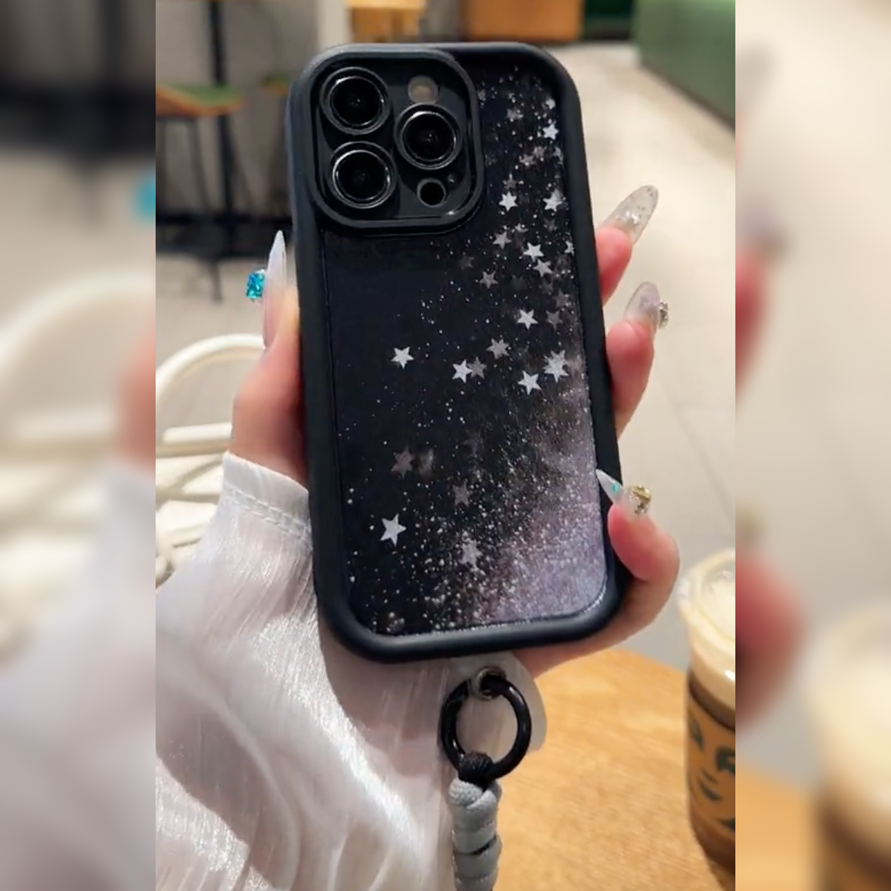 Stars Case with Lanyard