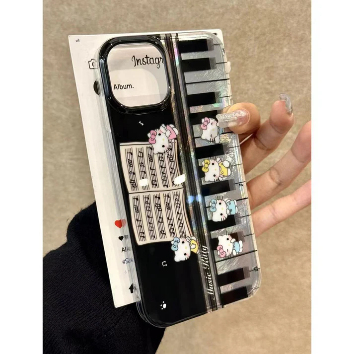 Melody Charm Piano-Inspired Phone Case