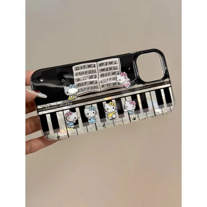 Melody Charm Piano-Inspired Phone Case
