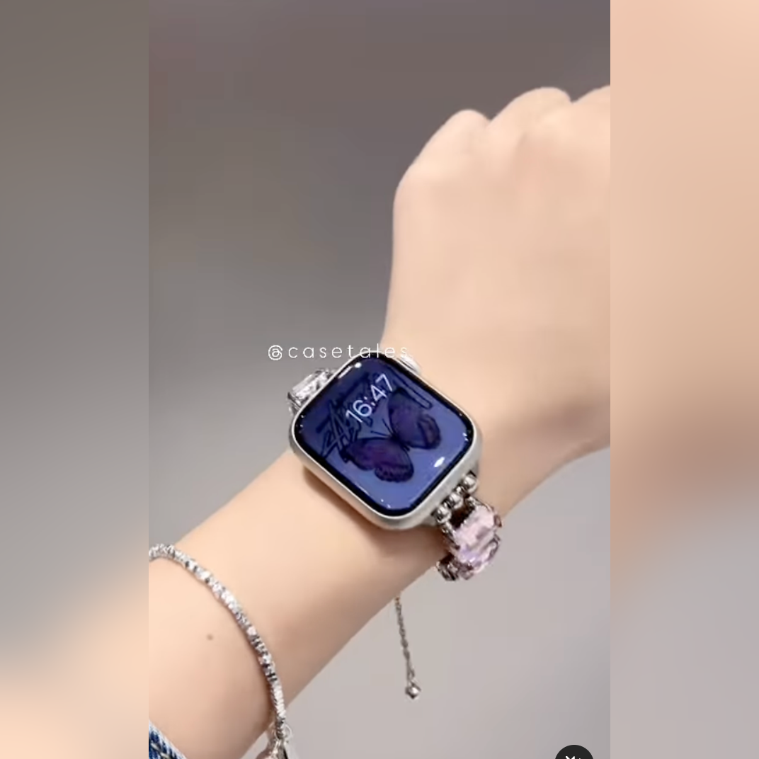 Elegant Diamond Bracelet For Apple Watch