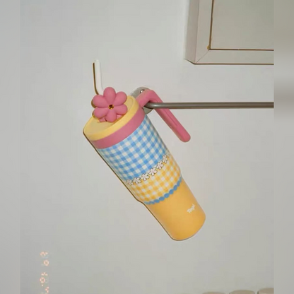 Petal Glow Stainless Steel Insulated Tumbler