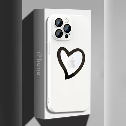 Heart Shape Logo Cut Case - iPhone