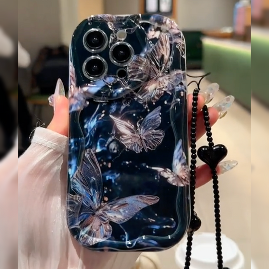 Elegant Butterfly Glow Phone Case
