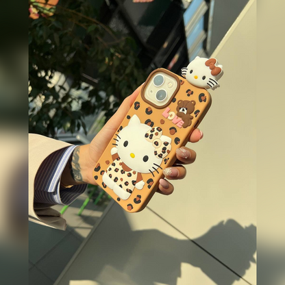 Chic Kitty Safari Charm Phone Case