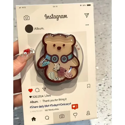 Adorable Teddy & Puppy Charm  Case