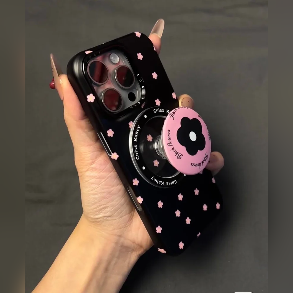 Blossom Charm Floral Case with Pop Grip