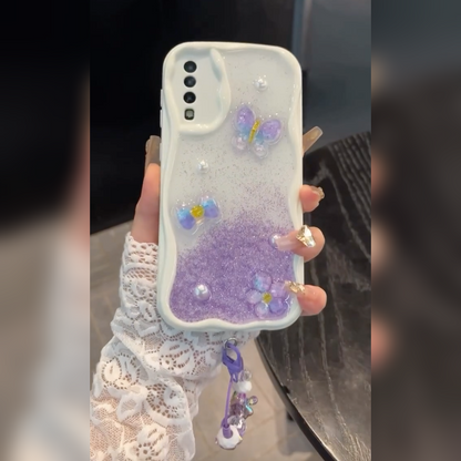 Epoxy Bow and Butterfly Case - Samsung