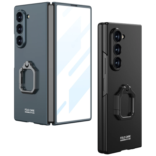 Galaxy Z Fold Series Refined Matte Ring Holder Case