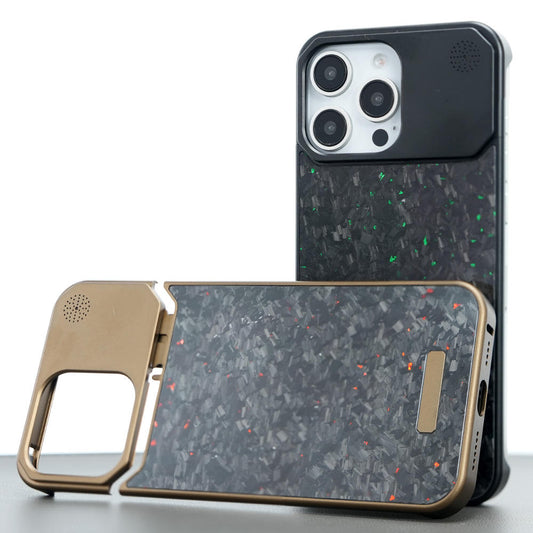 Elite Shield Carbon Fiber Hybrid Case - iPhone