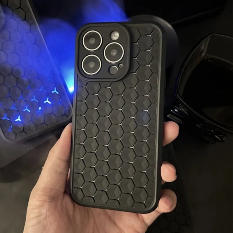 Tactical Hexagon Impact Protection Case - iPhone