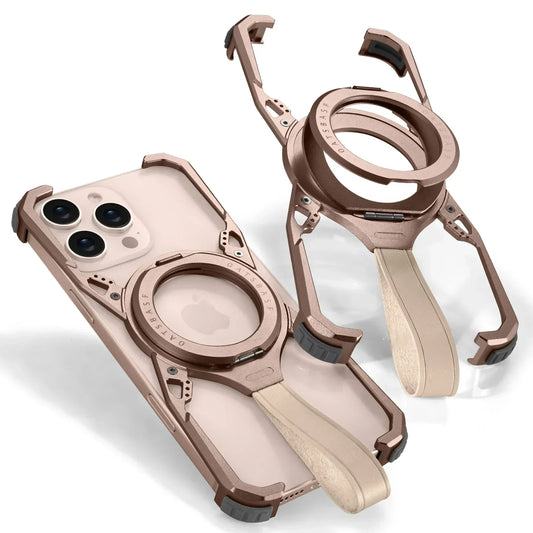 Versatile Dual Ring Magnetic Stand Case - iPhone