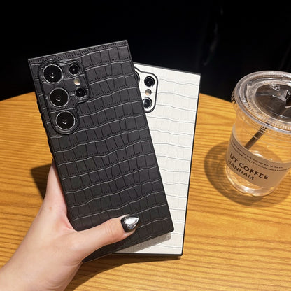 Premium Leather Crocodile Texture Case - Samsung