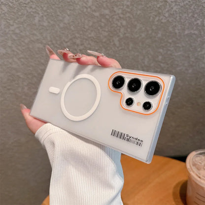 Frosted Translucent Dual Tone Lens Slim Case - Samsung