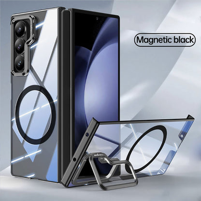 Galaxy Z Fold Series Premium Lens Stand MagSafe Case