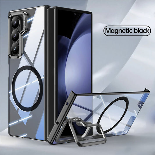 Galaxy Z Fold Series Premium Lens Stand MagSafe Case